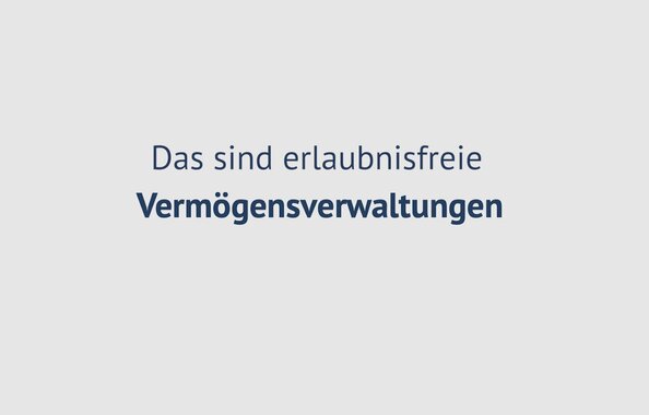 Video-Thumbnail zu einem Video über erlaubnisfreie Vermögensverwaltungen