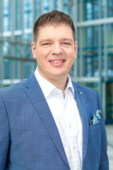 Claudio Schrader, Abteilungsleiter Vertriebsaufbau & -entwicklung