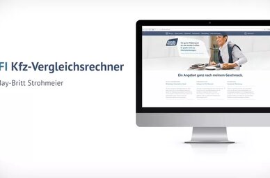 Thumbnail zu einem Video, in dem Vermittlern von Kfz-Versicherungen die Maklersoftware NAFI Kfz-Vergleichsrechner vorgestellt wird