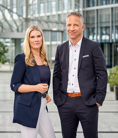 Geschäftsführungs-Duo Christine Schönteich und Norbert Porazik